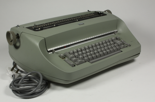 Featured image for post ''From the archives: RILM’s use of the IBM Selectric